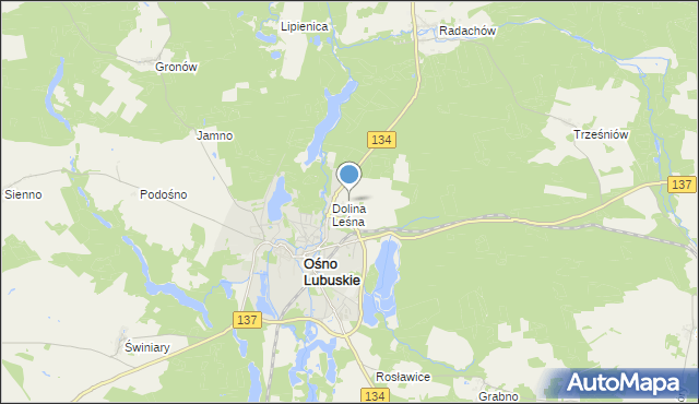 mapa Kochań, Kochań na mapie Targeo